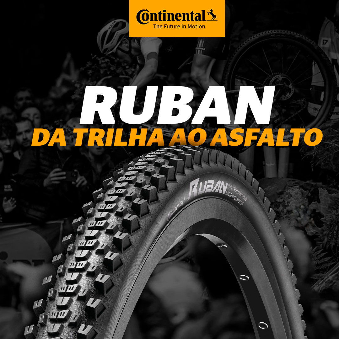 PNEU CONTINENTAL RUBAN - DA TRILHA AO ASFALTO